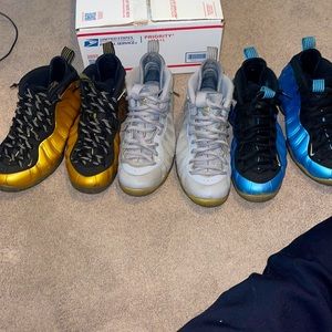 3 Nike foamposite bundle